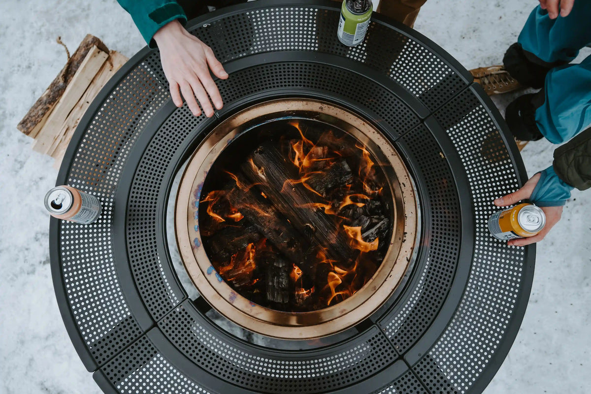 Bonfire 19.5" Fire Pit + Surround Bundle