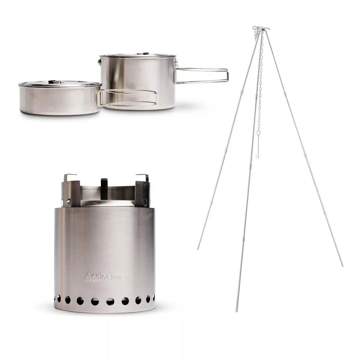 Campfire Camp Stove Cooking Bundle