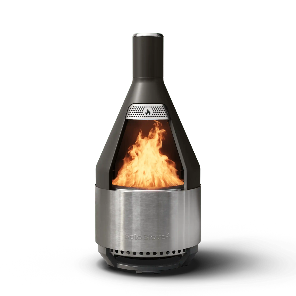 Summit 19.5" Fire Pit + Ash Chiminea Topper